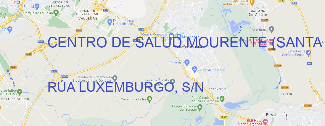 Oficina CENTRO DE SALUD MOURENTE (SANTA MARÍA P.) Pontevedra